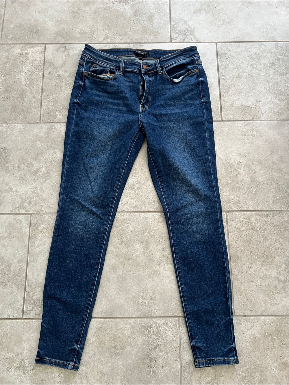 Judy Blue Women's Dark Indigo Skinny Jeans